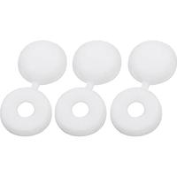 Afdekkap voor schroeven - Wit - 50 stuks - thumbnail