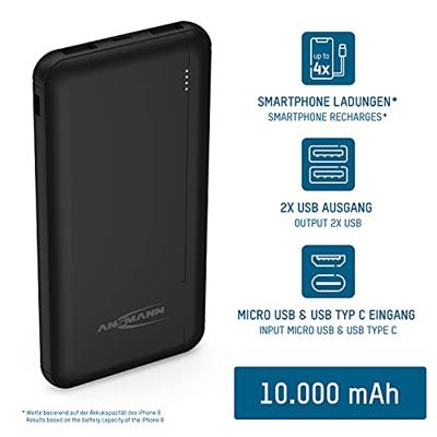 Ansmann PB212 Powerbank 10.000 mAh - thumbnail