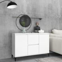 Dressoir 104x35x70 cm spaanplaat wit - thumbnail