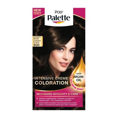 Poly Palette Intensive Crème Color 800 Donkerbruin Poly Palette Intensive Crème Color 800 Donkerbruin