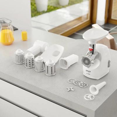 Vleesmolen met hakselaar 489,81 SMAPP Wit