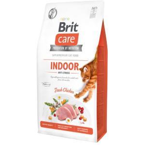 Brit Care Indoor Anti-stress kattenvoer 7 kg