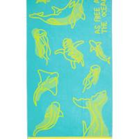 Vossen Vossen Strandlaken free ocean 100x180 light azure - thumbnail