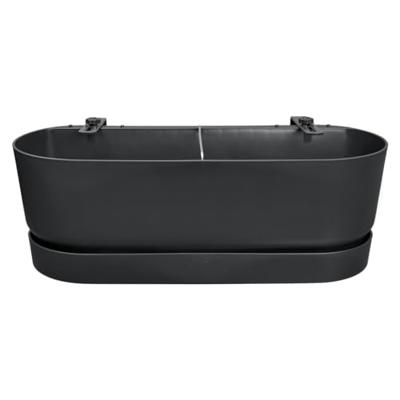 Elho greenville easy balcony 52 cm Living black
