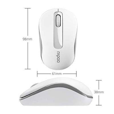 Rapoo M10 Plus Draadloze Muis Muis Wit - thumbnail