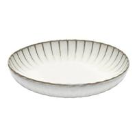 SERAX - Inku - Diep bord M 23cm Wit - thumbnail