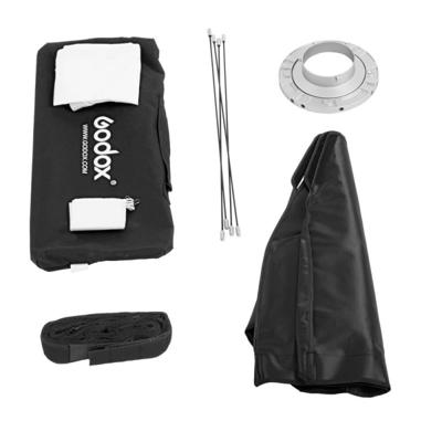 Godox Softbox Bowens Mount + grid 30x120cm - thumbnail