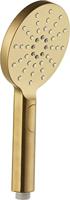Ben Engraved Cross inbouw regendoucheset met 4 straalsoorten Ø25cm geborsteld messing pvd - thumbnail