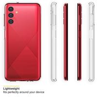 Accezz Clear Backcover voor Samsung Galaxy A13 (5G) / A04s Telefoonhoesje Transparant - thumbnail