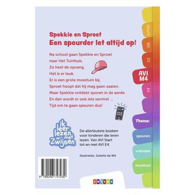 Boek AVI M4 Spekkie En Sproet, Een Speurder Let Altijd Op!