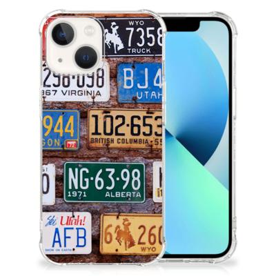 iPhone 13 Anti-shock Hoesje met foto Kentekenplaten iPhone 13 Anti-shock Hoesje met foto Kentekenplaten