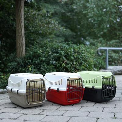 KERBL Expeditie transportbox voor honden - 48x32x32cm - Groen en donkergrijs
