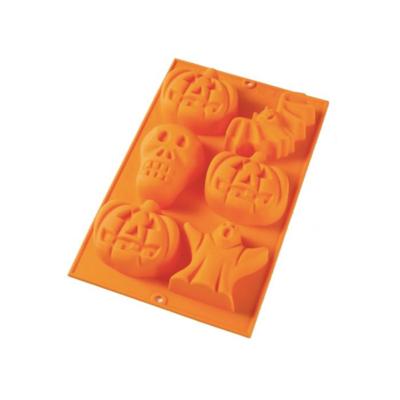 LEKUE - Bakken - Bakvorm Halloween 30x20cm oranje