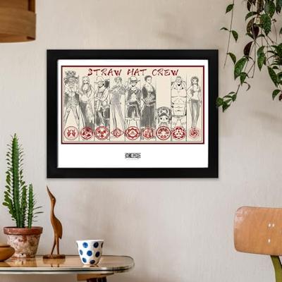 One Piece Framed Print - Straw Hat Crew (30x40cm) One Piece Framed Print - Straw Hat Crew (30x40cm)