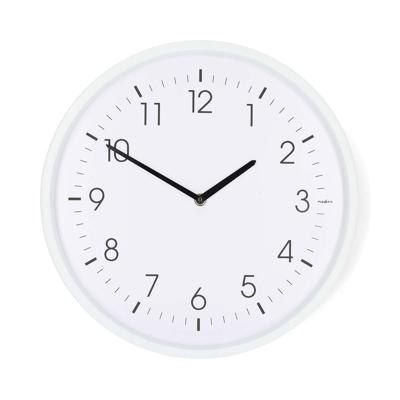 Wandklok | Diameter: 360 mm | ABS | Stille beweging | Wit