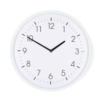Wandklok | Diameter: 360 mm | ABS | Stille beweging | Wit - thumbnail