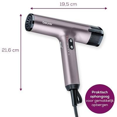 Beurer HC 100 Haardroger Roze, Zwart