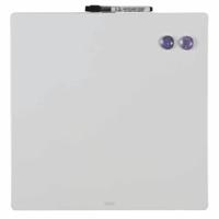Whiteboard Nobo tegel 36x36cm wit magnetisch | 8 stuks - thumbnail