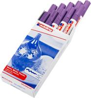 Permanente markeerstift Edding Paars 2-4 mm (10 Stuks) - thumbnail