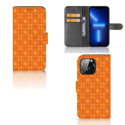 iPhone 13 Pro | Telefoon Hoesje | Batik Oranje