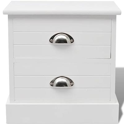 Nachtkastje Franse stijl wit Nachtkastje Franse stijl wit