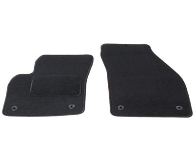 Automatten voorzijde - zwart stof - Volvo V50 2004-2012