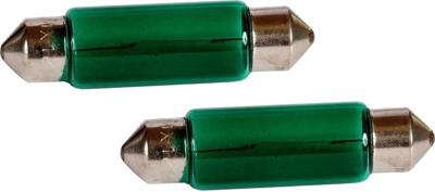 Sumex autolampen C10W 41 mm 12 Volt 10 Watt groen 2 stuks Sumex autolampen C10W 41 mm 12 Volt 10 Watt groen 2 stuks
