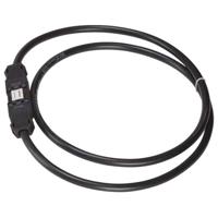 Hager GKWAD03015 Verbindingskabel [Netstekker - Netbus] Totaal aantal polen: 2 + PE Zwart 1.50 m 1 stuk(s) - thumbnail