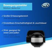 No4008297153184 Bewegingsmelder Zwart 1 stuk(s) - thumbnail