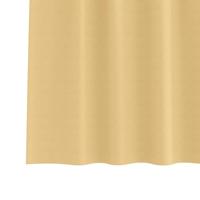VidaXL Zwart-out gordijnen met ringen 2 pcs beige 245 x 140 cm - thumbnail