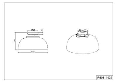 Trio Landelijke plafondlampPunch - R60811032