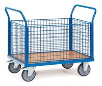 Fetra Hauptartikel 1551 Plateauwagen Staal Poedercoating Laadvermogen (max.): 500 kg - thumbnail