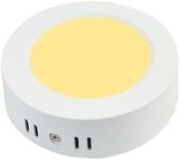 Varnalux LED panel opbouw 18W wit 3000K BASIC 226mm rond - 9000530 - thumbnail