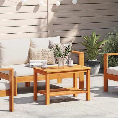 Salontafel Bruin 90 x 50 x 45 cm Massief acaciahout