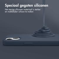 Accezz Liquid Silicone Backcover Google Pixel 9 / 9 Pro Telefoonhoesje Blauw - thumbnail