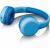 Lenco HPB-110BU Over Ear koptelefoon Blauw Lenco HPB-110BU Over Ear koptelefoon Blauw