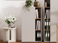 Kantoorkast ADRIANO 2 legplanken kasjmier/navarra eik - thumbnail