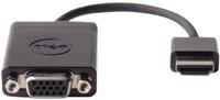 Dell 492-11682 HDMI / VGA Adapter [1x HDMI-stekker - 1x VGA-bus] Zwart - thumbnail