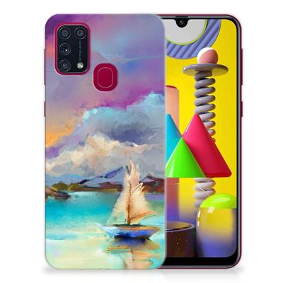 Smartphone hoesje Samsung Galaxy M31 Boat