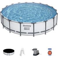 Bestway Steel Pro Max Set Opzetzwembad Rond - Ã 549 x 122 cm - thumbnail