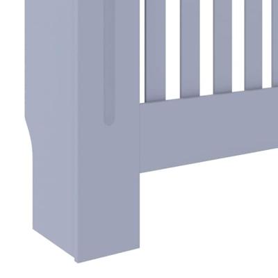 Radiatorombouw 78 cm MDF grijs - thumbnail