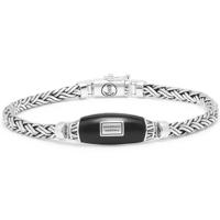 Buddha to Buddha J171 Armband Katja Black Onyx zilver - thumbnail