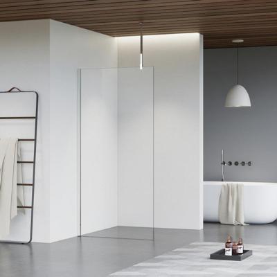 Fortifura Galeria inloopdouche - 180x200cm - helder glas - plafondarm - chroom SW797920/SW797904/SW804541