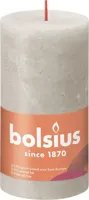 Bolsius shine rustiekkaars 130/68 sandy grey - thumbnail