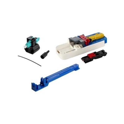 Metz Connect 1509MAJO002C-F OpDAT FAST™ Kit LC PC OM3/OM4 OpDAT-connectorset Wit, Blauw