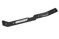 Team Corally - Chassis Stiffener - XTR - Center - Swiss Made 7075 T6 - 3mm - Hard Anodised - Black - Made in Italy - 1 pc - thumbnail