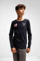 Vingino x Messi Nerol T-Shirt Lange Mouw Kids Zwart/Roze - Maat 128 - Kleur: ZwartRoze | Soccerfanshop - thumbnail