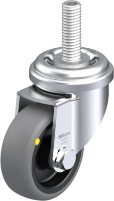 Blickle LRA-TPA 50G-ELS-GS10 Zwenkwiel Wieldiameter: 50 mm Draagvermogen (max.): 30 kg 1 stuk(s)