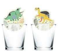 Folat BV Glasdecoratie dino roars, 6st. - thumbnail