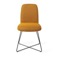 Jesper Home Eetkamerstoel 'Taiwa' Cross Black, kleur Groovy Garam - thumbnail